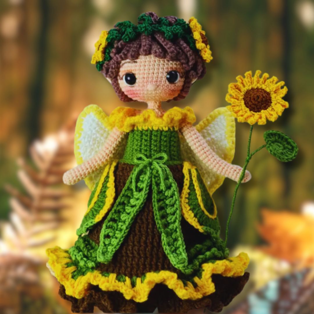 Patron de Poupée Zéphyr la Fée Amigurumi