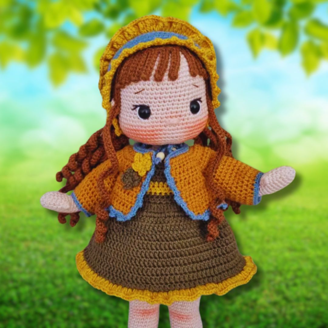 Patron de Poupée Lilas Amigurumi