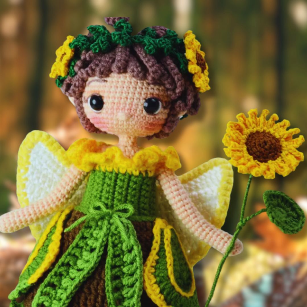 Patron de Poupée Zéphyr la Fée Amigurumi