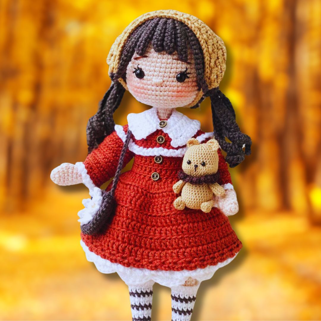 Patron de Poupée Jolie Amigurumi