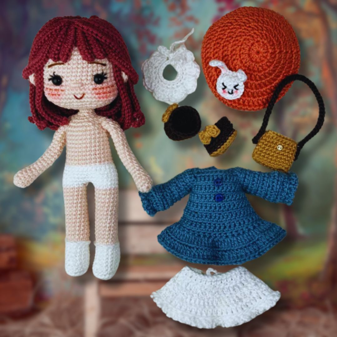 Sofia Modèle de Crochet Amigurumi Tendance