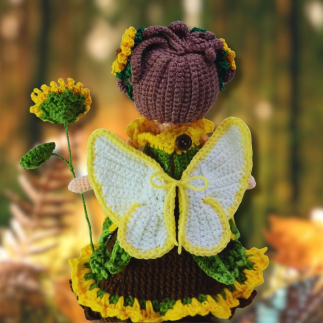 Patron de Poupée Zéphyr la Fée Amigurumi