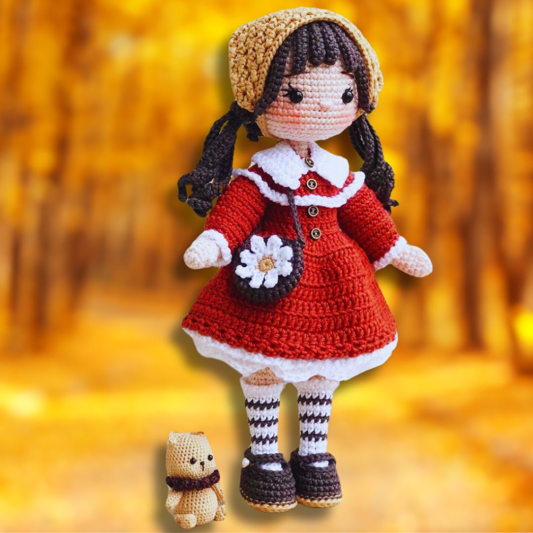 Patron de Poupée Jolie Amigurumi