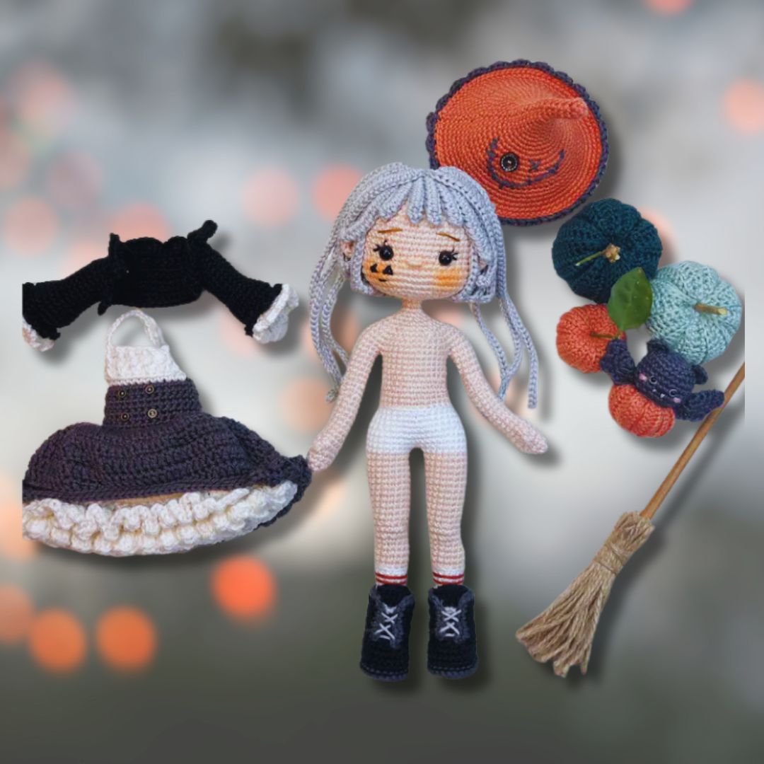 Ninette Modèle de Crochet Amigurumi Élégant
