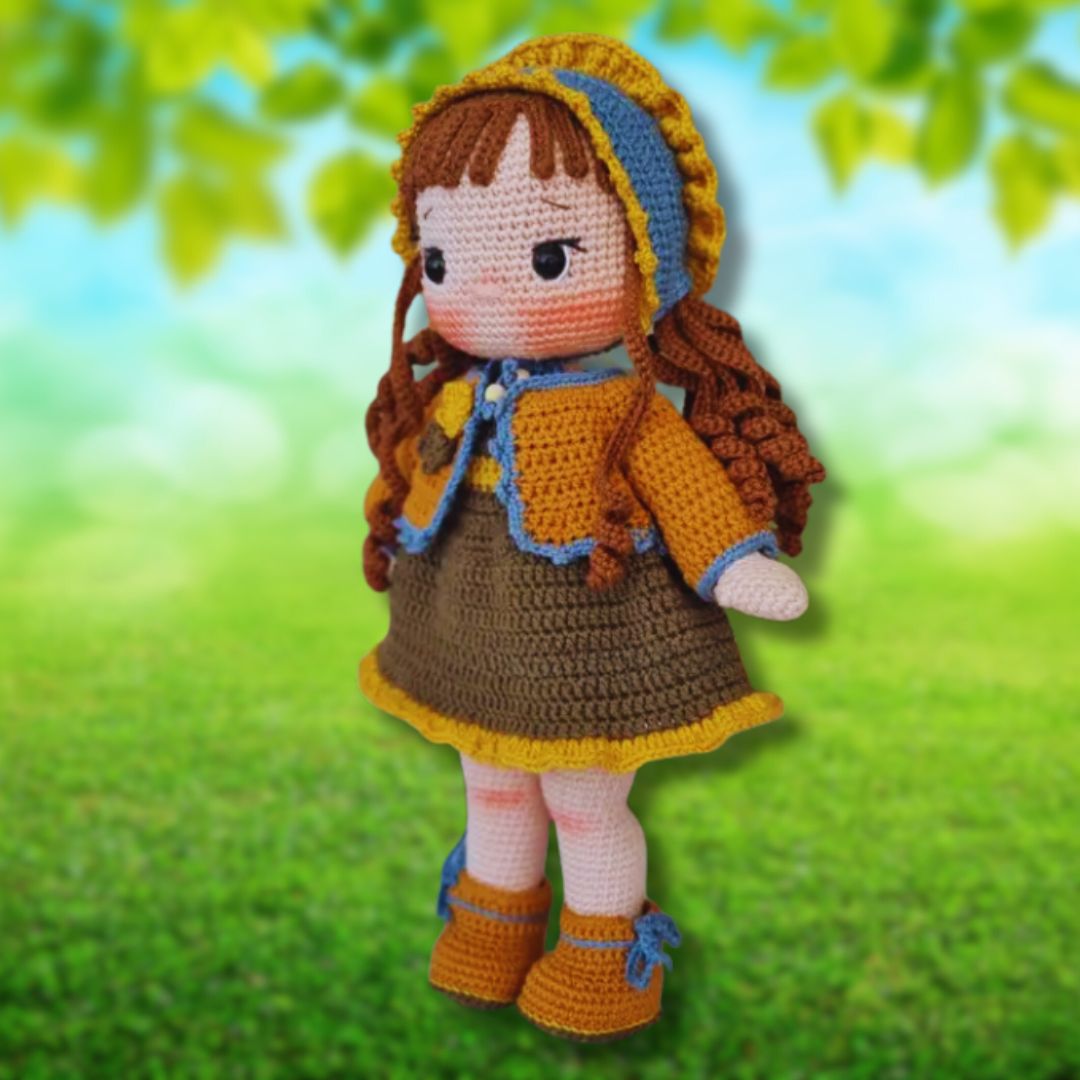 Patron de Poupée Lilas Amigurumi