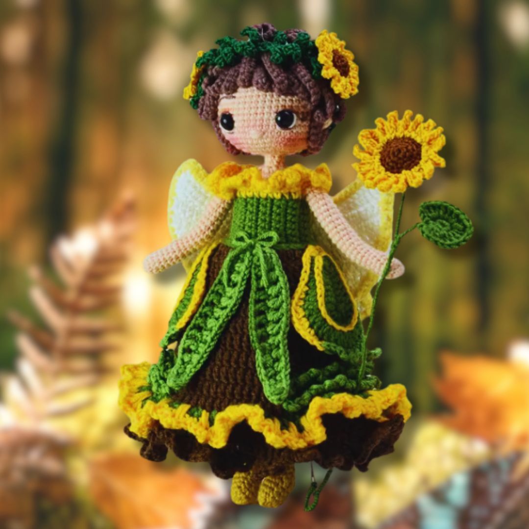 Patron de Poupée Zéphyr la Fée Amigurumi