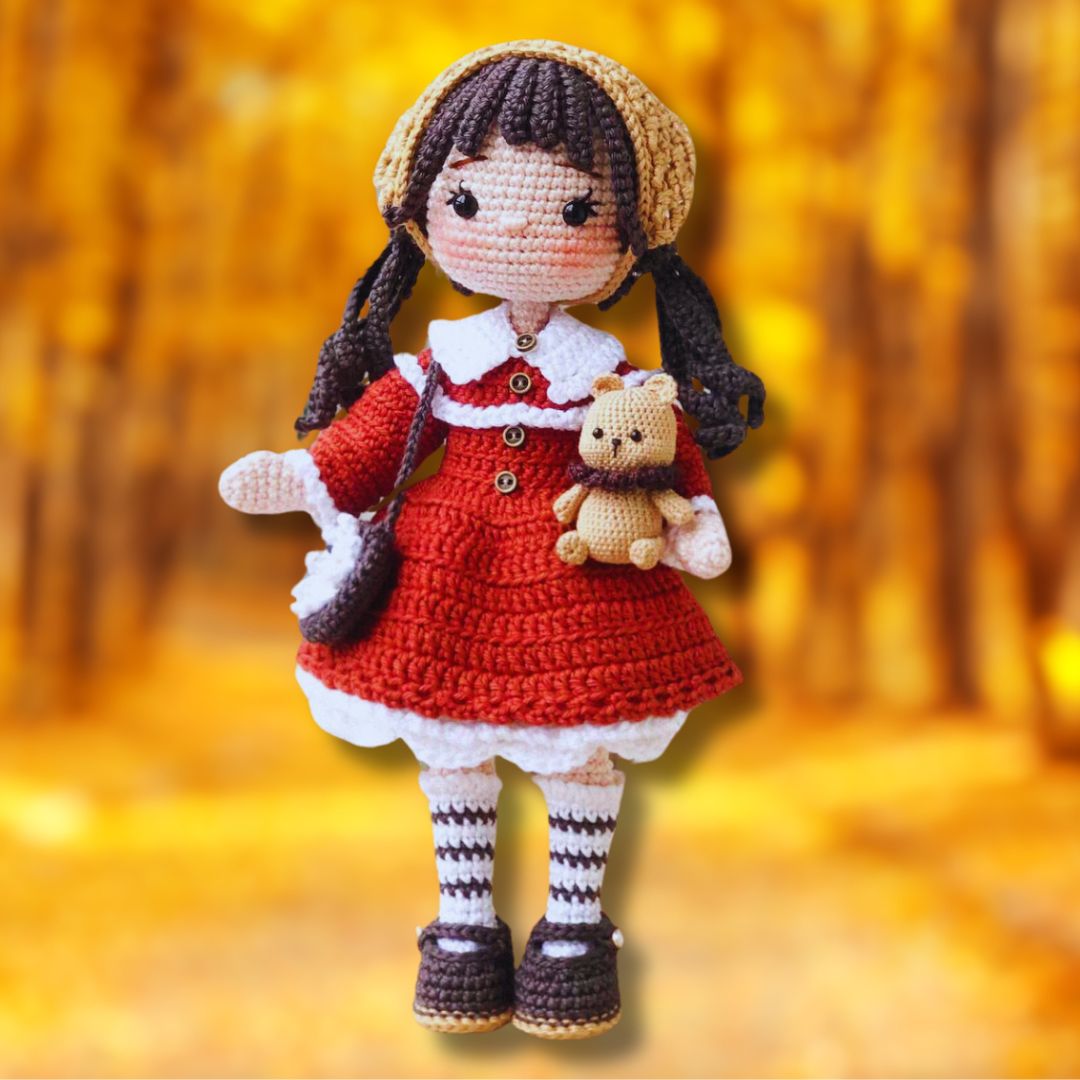 Patron de Poupée Jolie Amigurumi