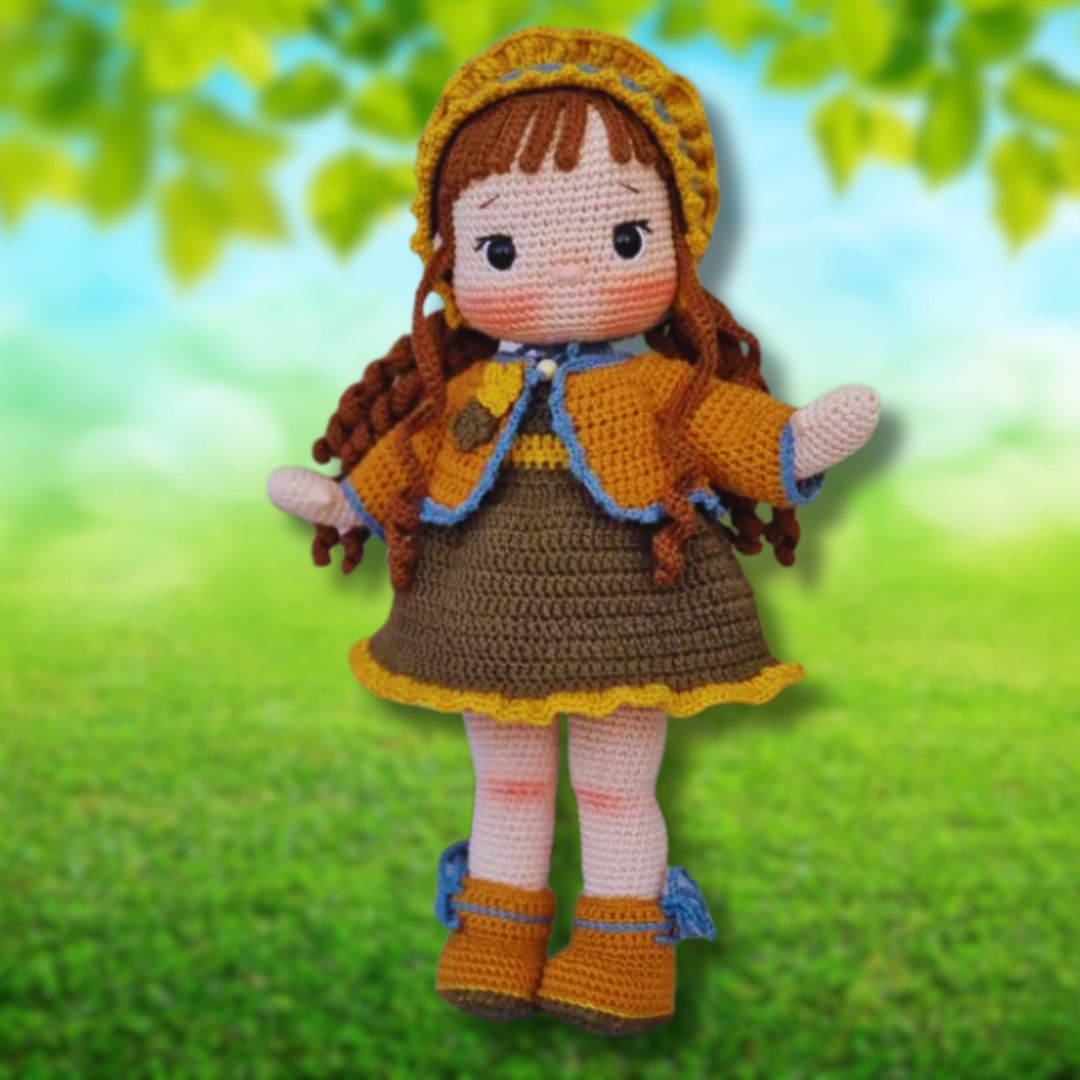 Patron de Poupée Lilas Amigurumi