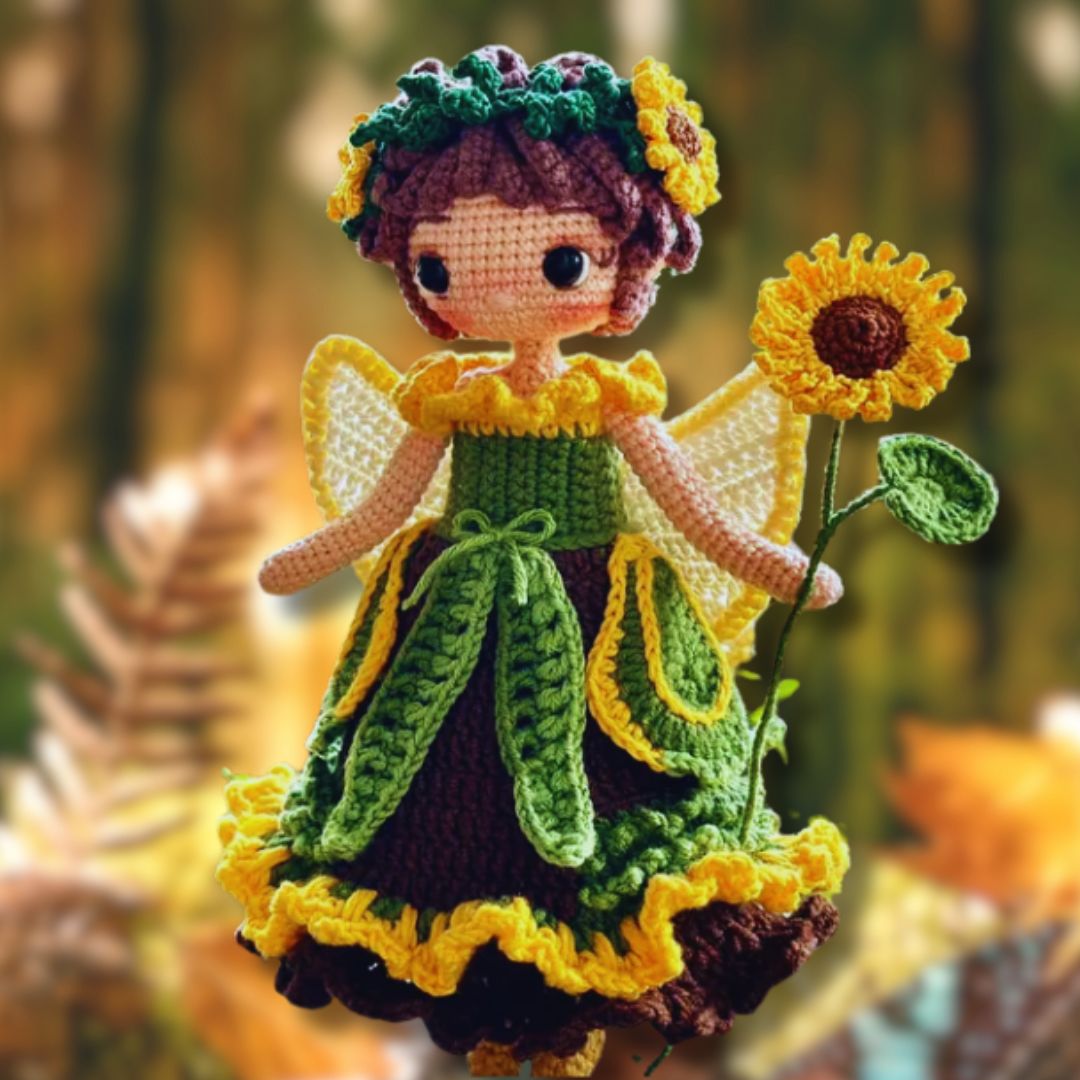 Patron de Poupée Zéphyr la Fée Amigurumi