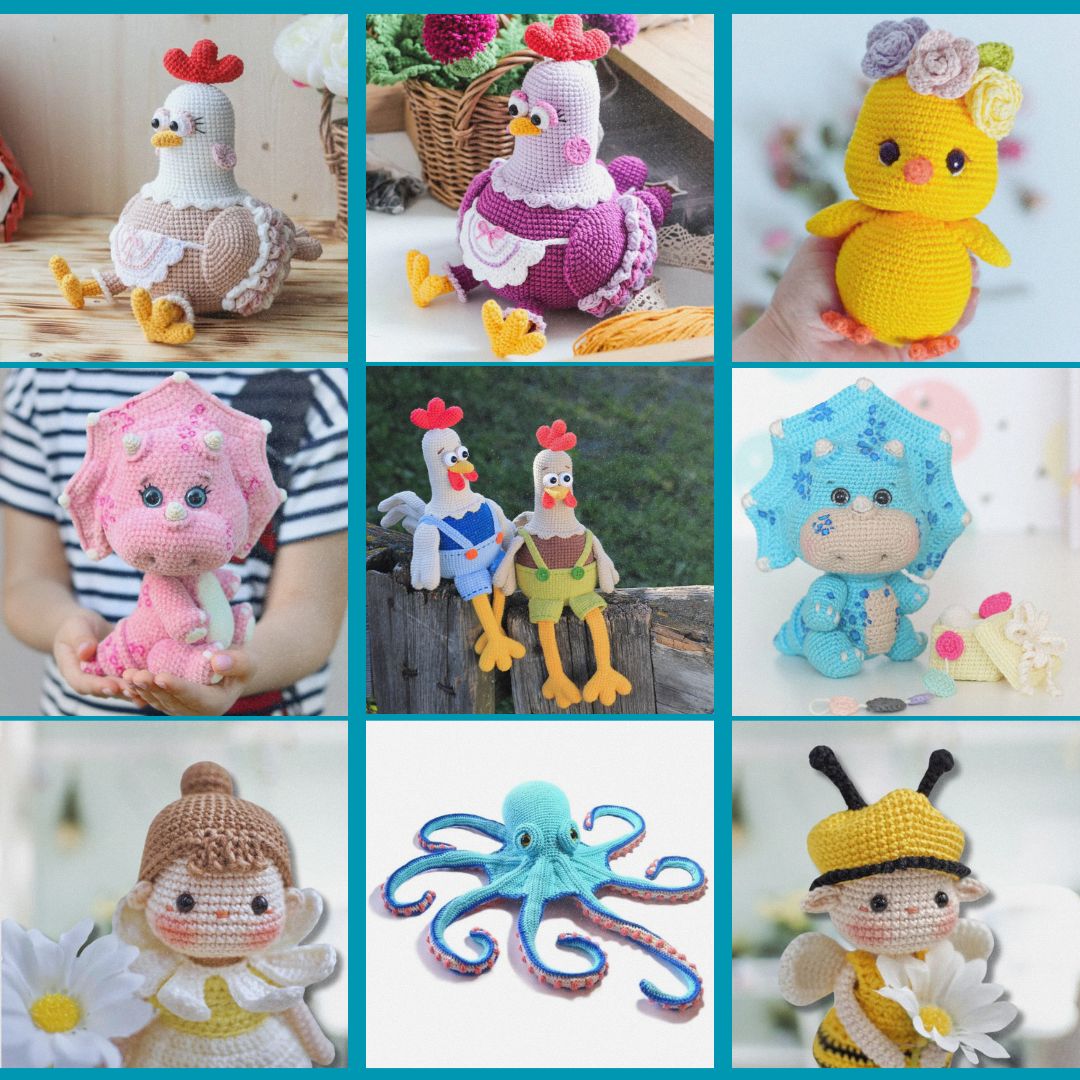 Collection Black Friday - +50 Patrons de Crochet Uniques