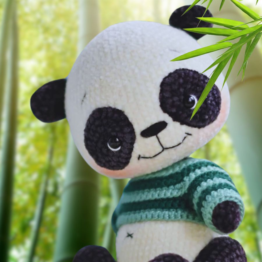 Chubby Panda - Patron de Crochet