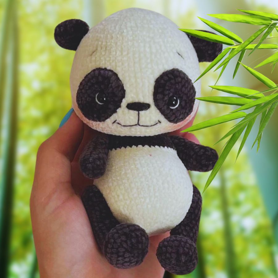 Chubby Panda - Patron de Crochet