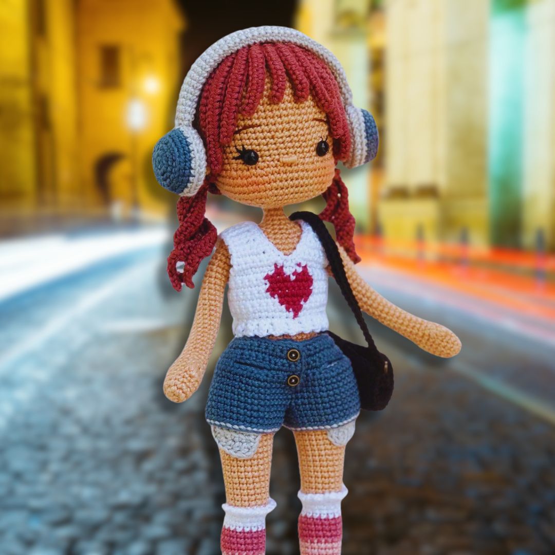Patron de Poupée Corolle Caily Amigurumi - 2 en 1