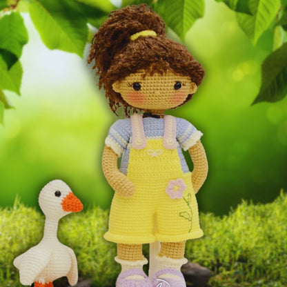 Manon et le Petit Canard: Un modèle de crochet francais