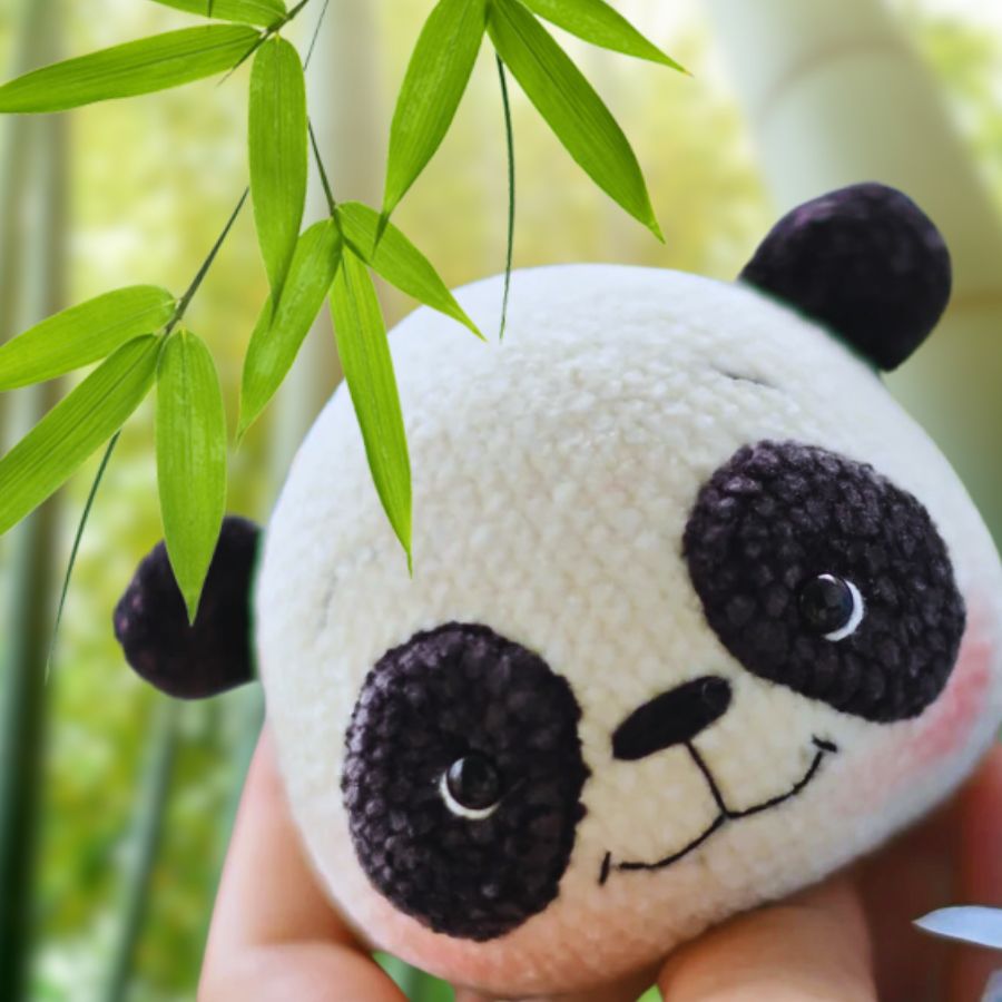 Chubby Panda - Patron de Crochet