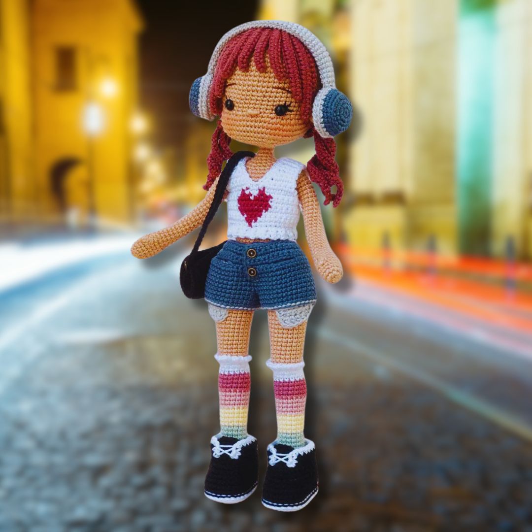 Patron de Poupée Corolle Caily Amigurumi - 2 en 1