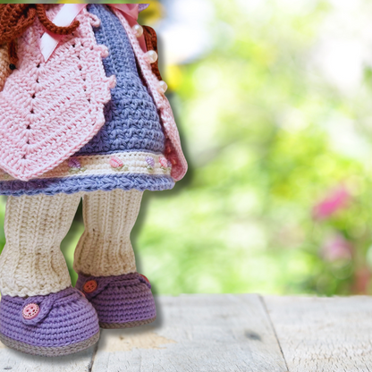 Patron de Poupée Amigurumi Chloé Corolle