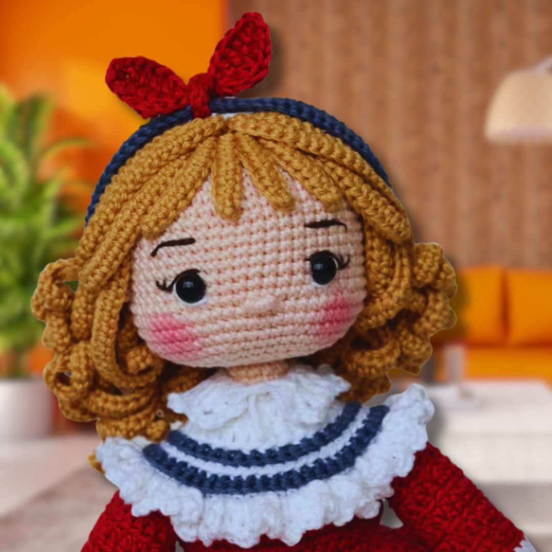 Patron de Poupée Étoui et son Cactus Amigurumi