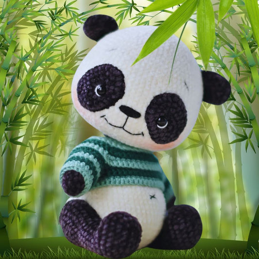 Chubby Panda - Patron de Crochet