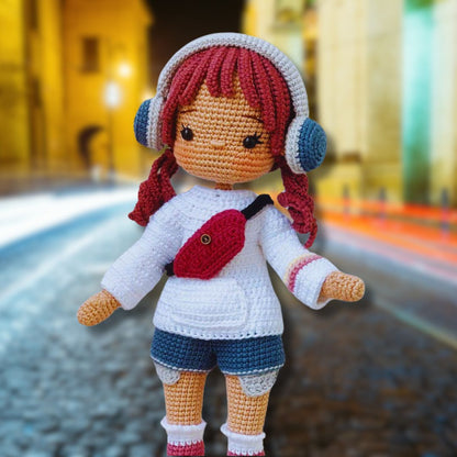 Patron de Poupée Corolle Caily Amigurumi - 2 en 1