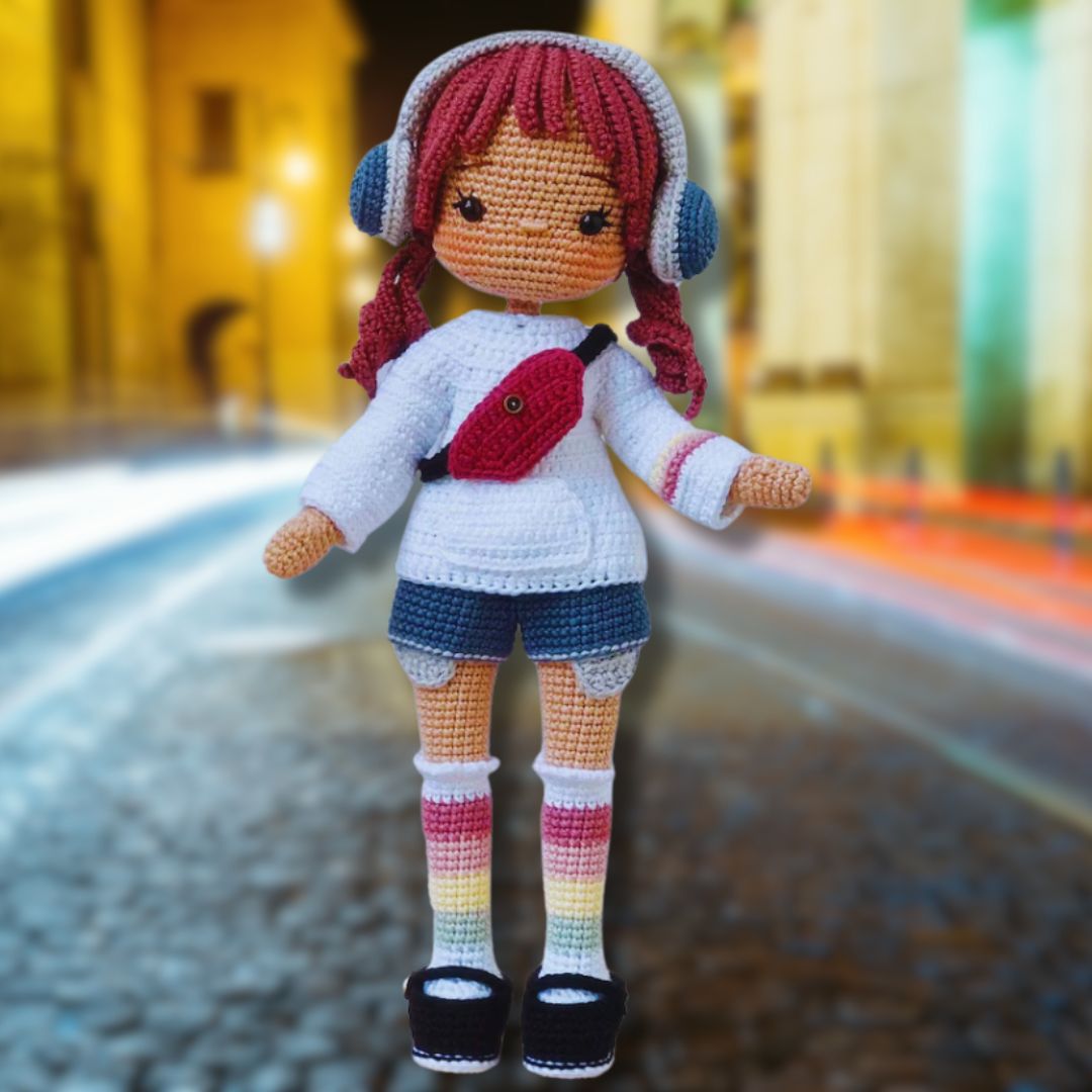 Patron de Poupée Corolle Caily Amigurumi - 2 en 1