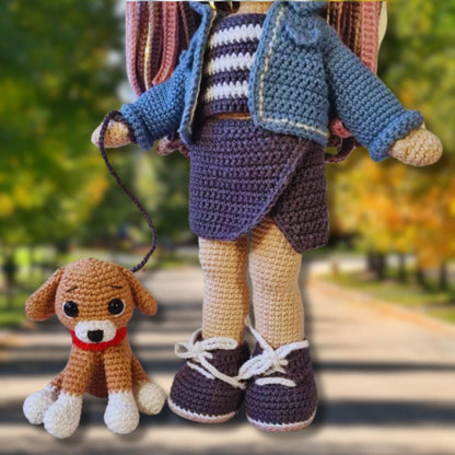 Patron de Poupée Lilou Corolle Amigurumi