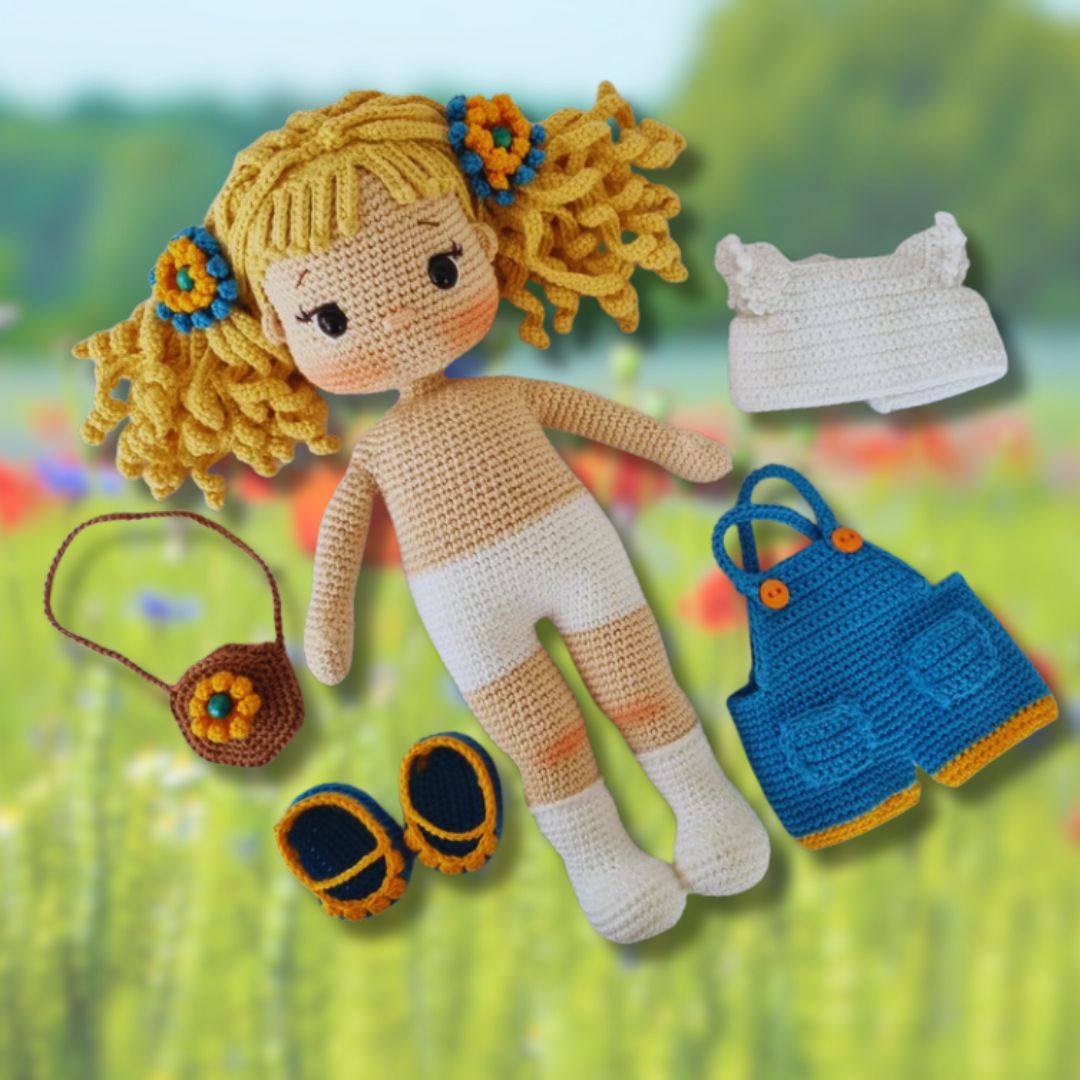 Patron de Poupée Noa Amigurumi Corolle.