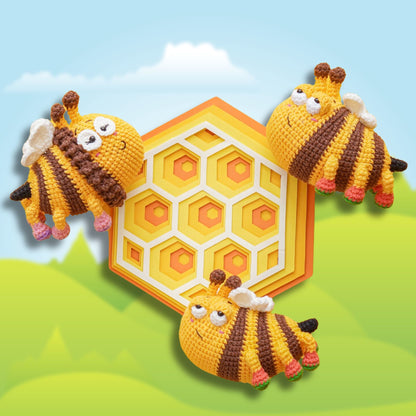 Les 11 Petites Bestioles en Laine : Modèle de Crochet Amigurumis