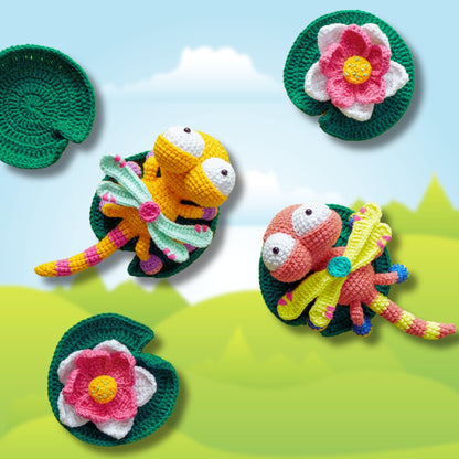 Les 11 Petites Bestioles en Laine : Modèle de Crochet Amigurumis