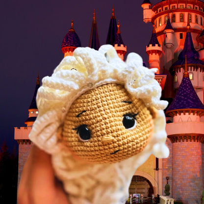 Blanche-Neige - modèle de crochet