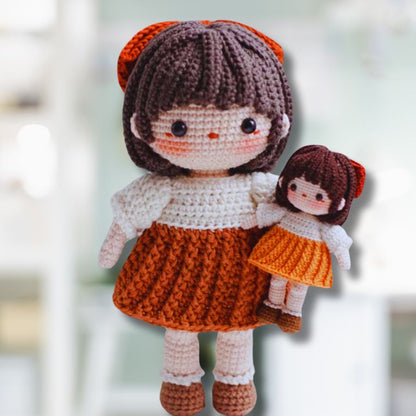 Amélie - Patron de Poupée Amigurumi - Patron du Crochet