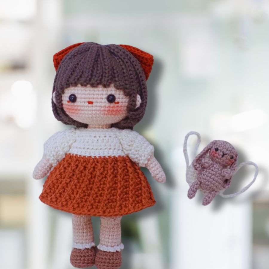 Amélie - Patron de Poupée Amigurumi - Patron du Crochet