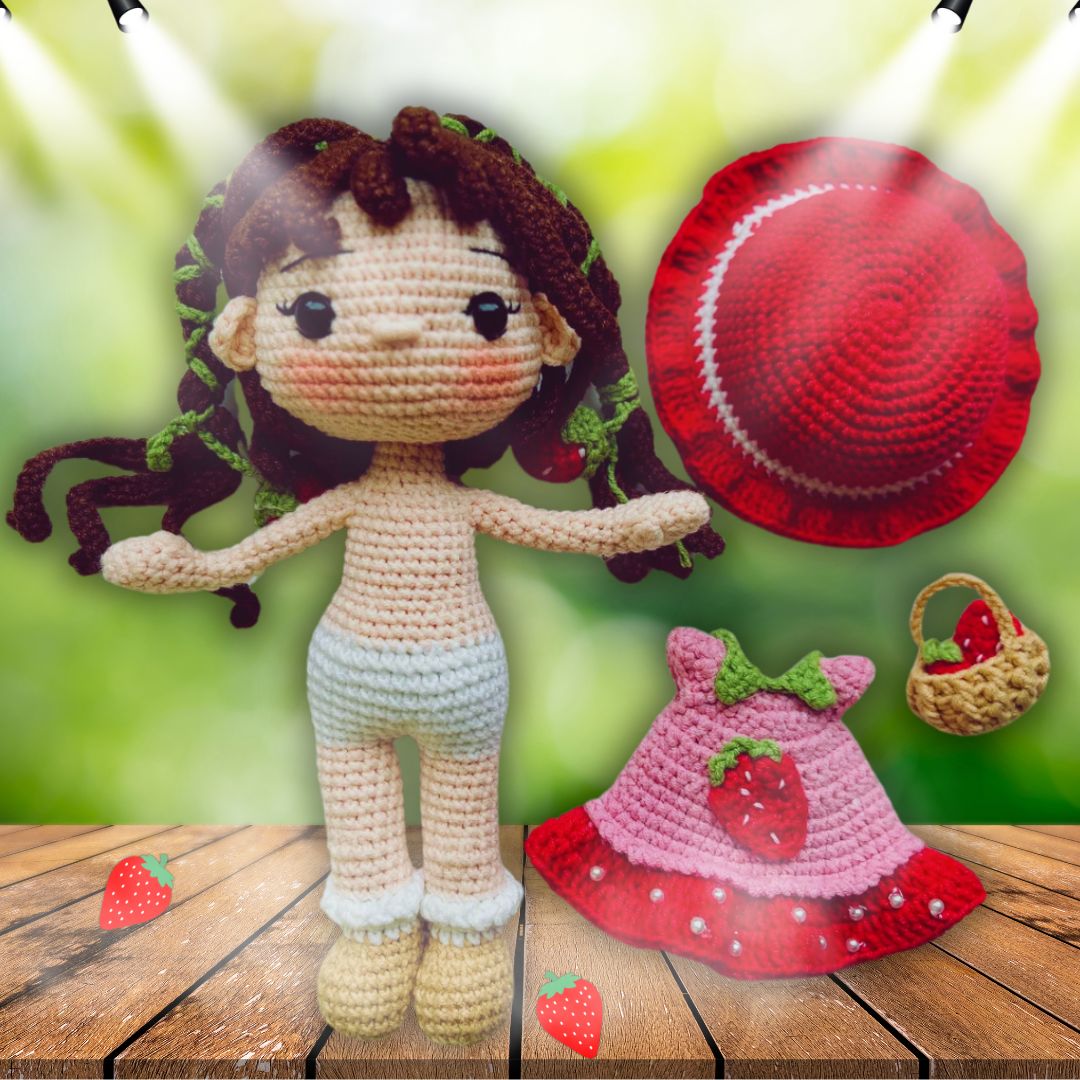 Belle Berry - Patron de Crochet Amigurumi - Patron du Crochet