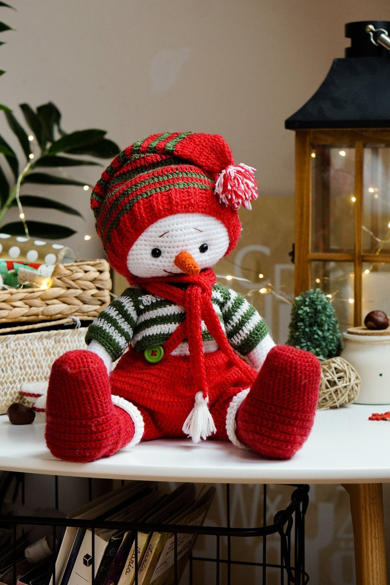 Bonhomme de neige - PATRON au crochet - Patron du Crochet