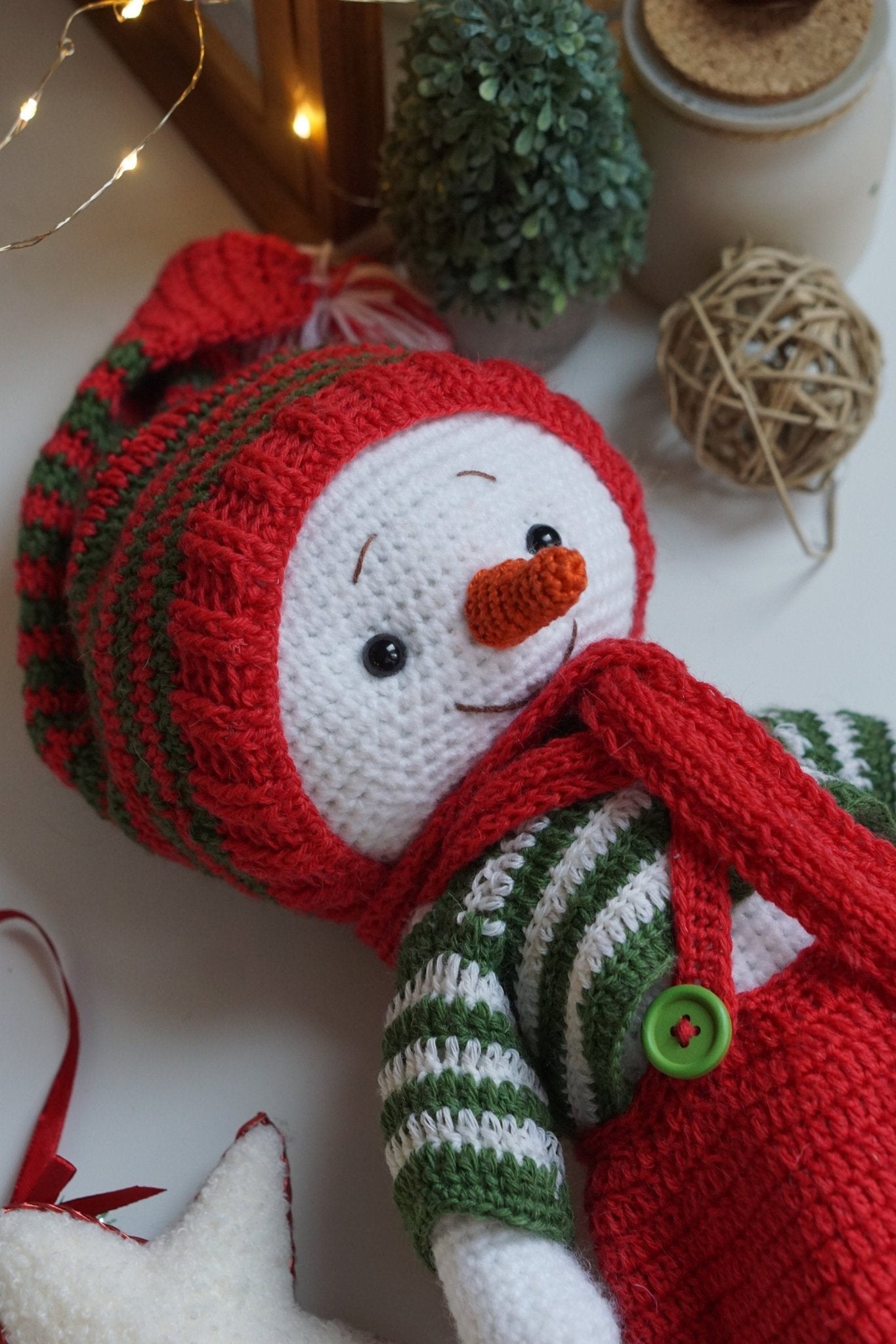 Bonhomme de neige - PATRON au crochet - Patron du Crochet