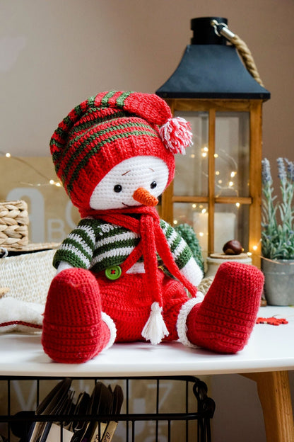 Bonhomme de neige - PATRON au crochet - Patron du Crochet