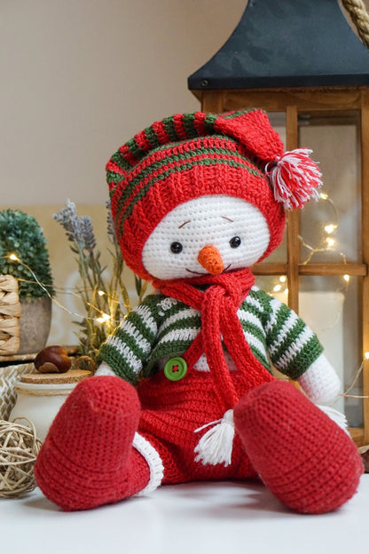 Bonhomme de neige - PATRON au crochet - Patron du Crochet