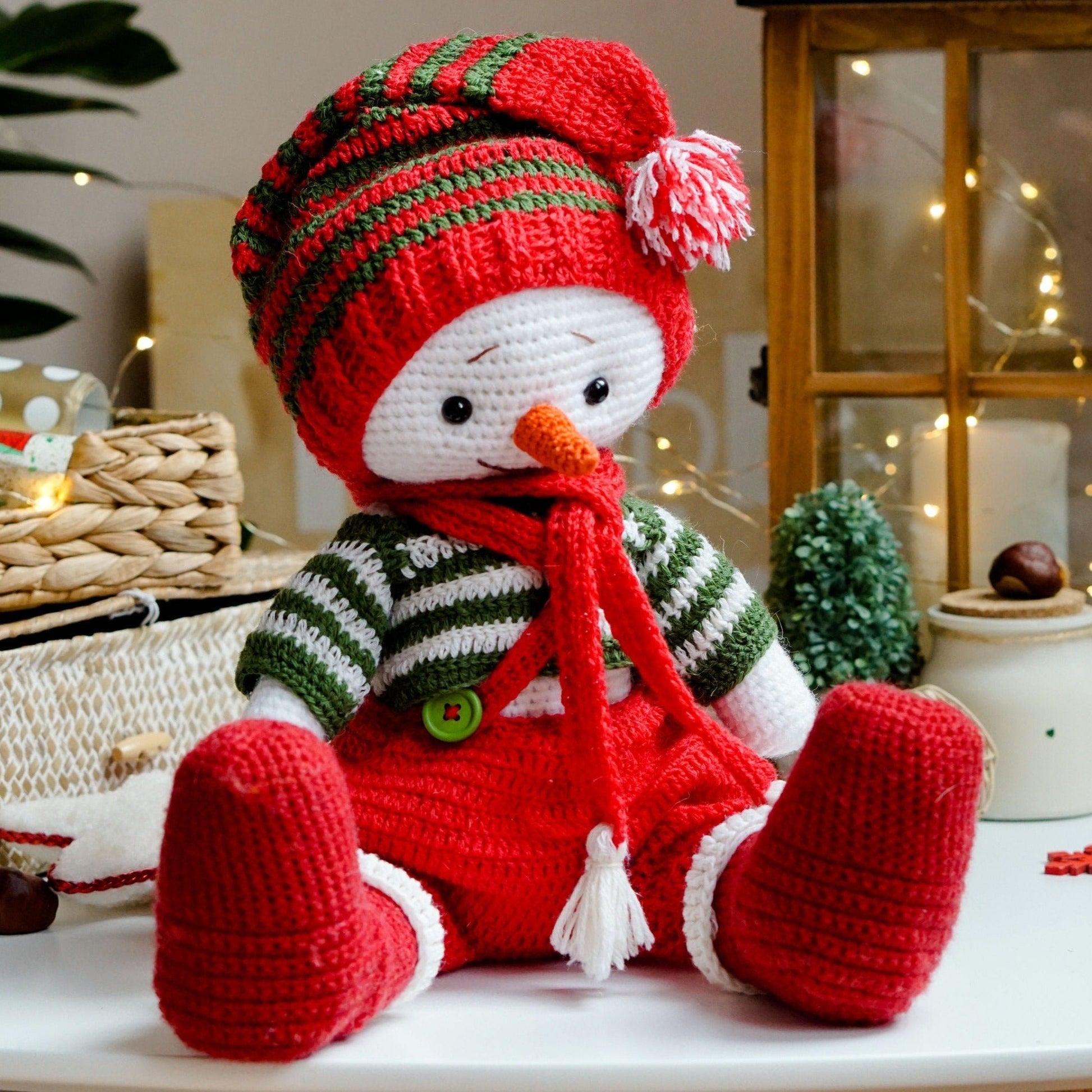 Bonhomme de neige - PATRON au crochet - Patron du Crochet