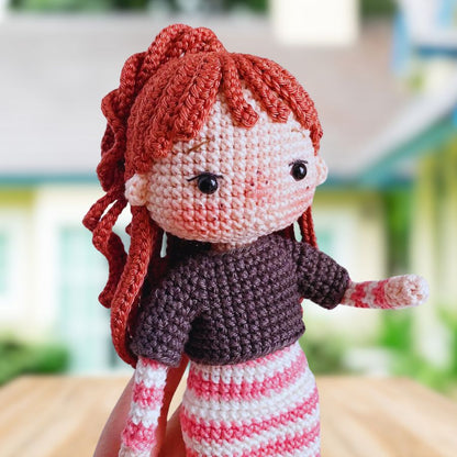 Julie - Patron de Poupée Amigurumi - Patron du Crochet