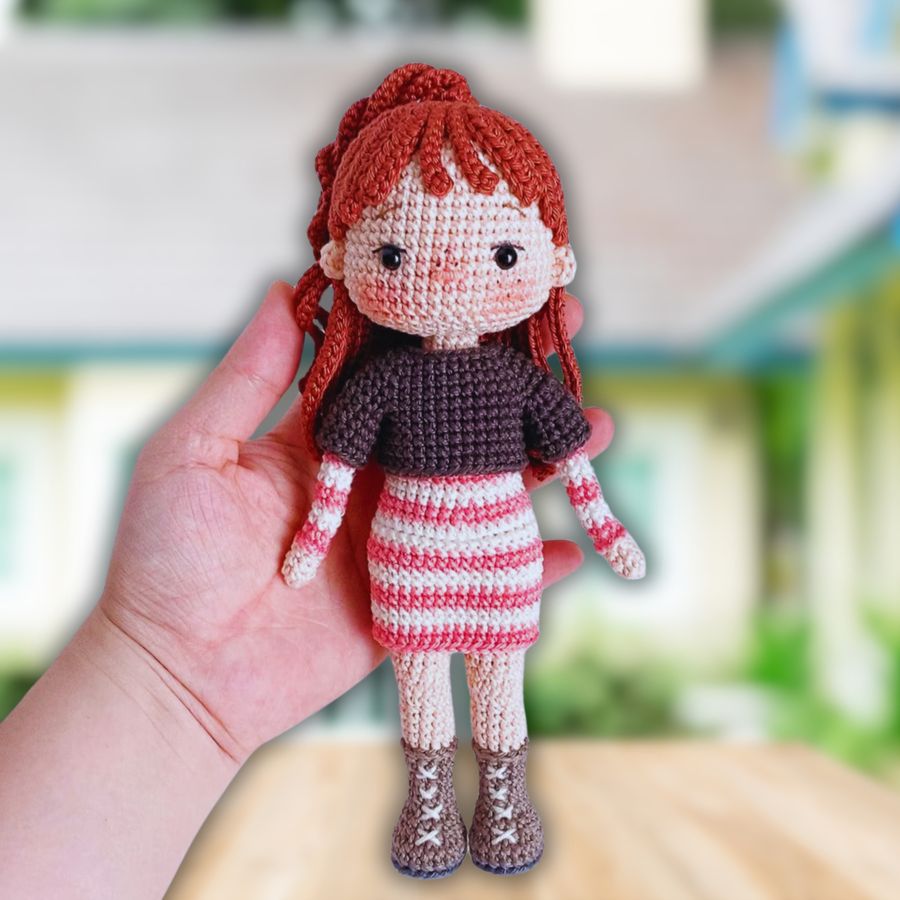 Julie - Patron de Poupée Amigurumi - Patron du Crochet