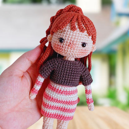 Julie - Patron de Poupée Amigurumi - Patron du Crochet