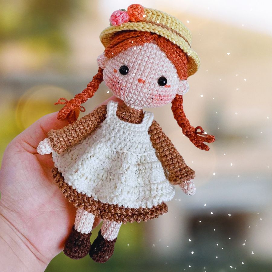 Juliette - Patron de Poupée Amigurumi - Patron du Crochet