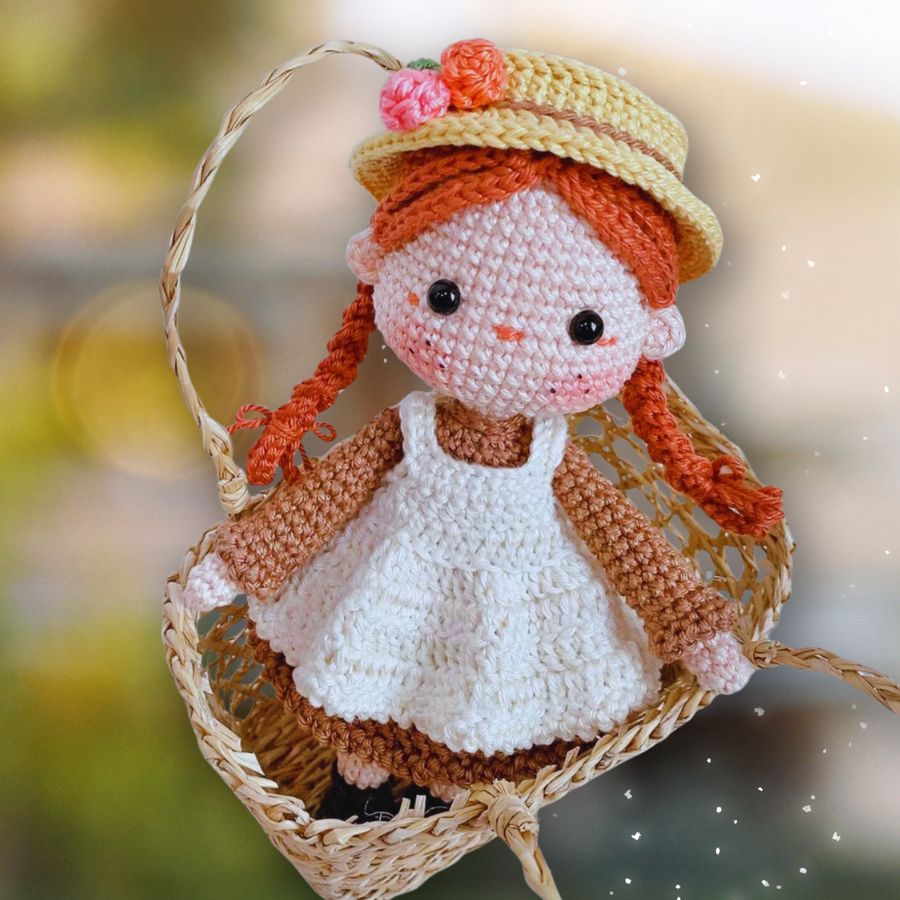 Juliette - Patron de Poupée Amigurumi - Patron du Crochet