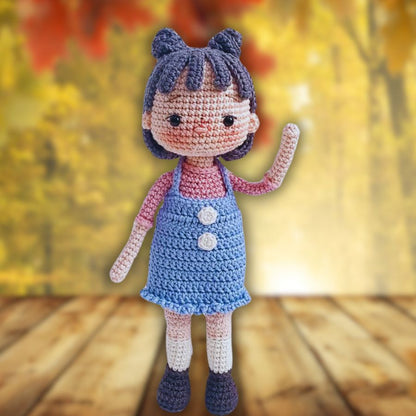 Lena - Patron de Poupée Amigurumi - Patron du Crochet