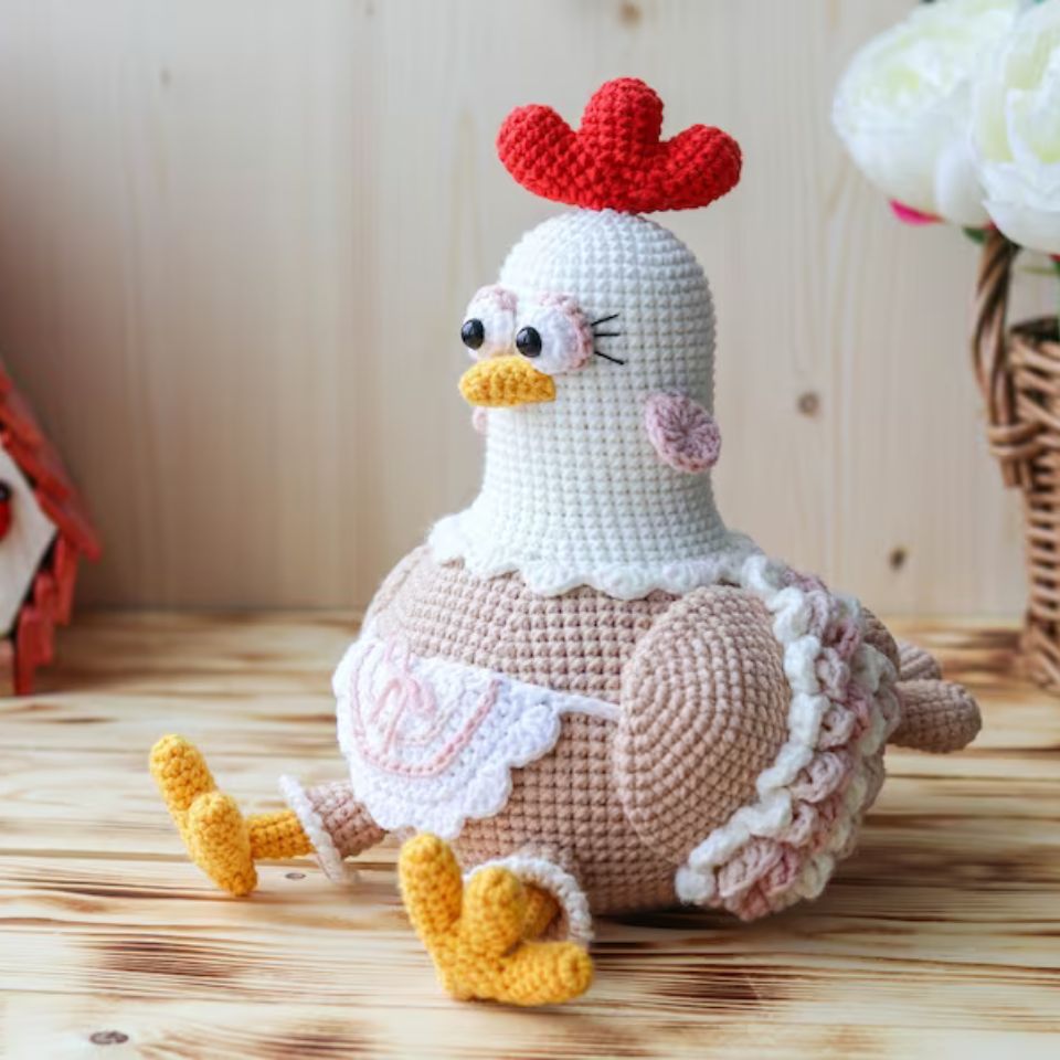 Lola et Flora Poulets - Patron de Crochet - Patron du Crochet