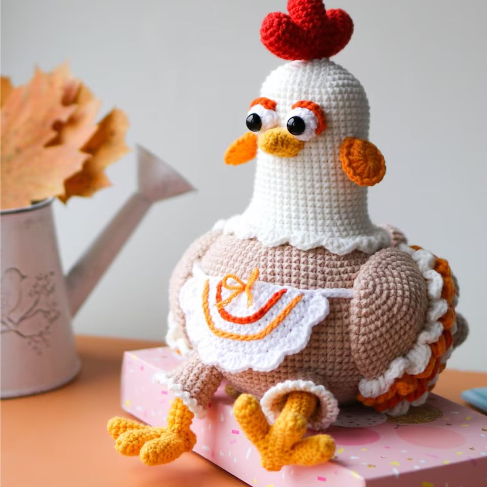 Lola et Flora Poulets - Patron de Crochet - Patron du Crochet