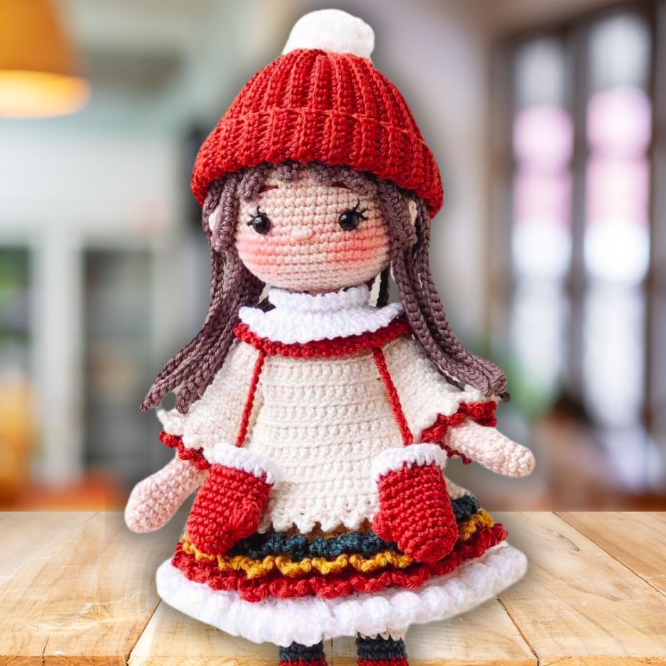 Martine Amigurumi - Patron de Poupée - Patron du Crochet