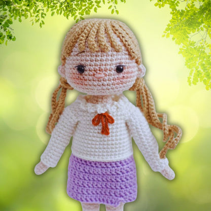 Maya - Patron de Poupée Amigurumi - Patron du Crochet