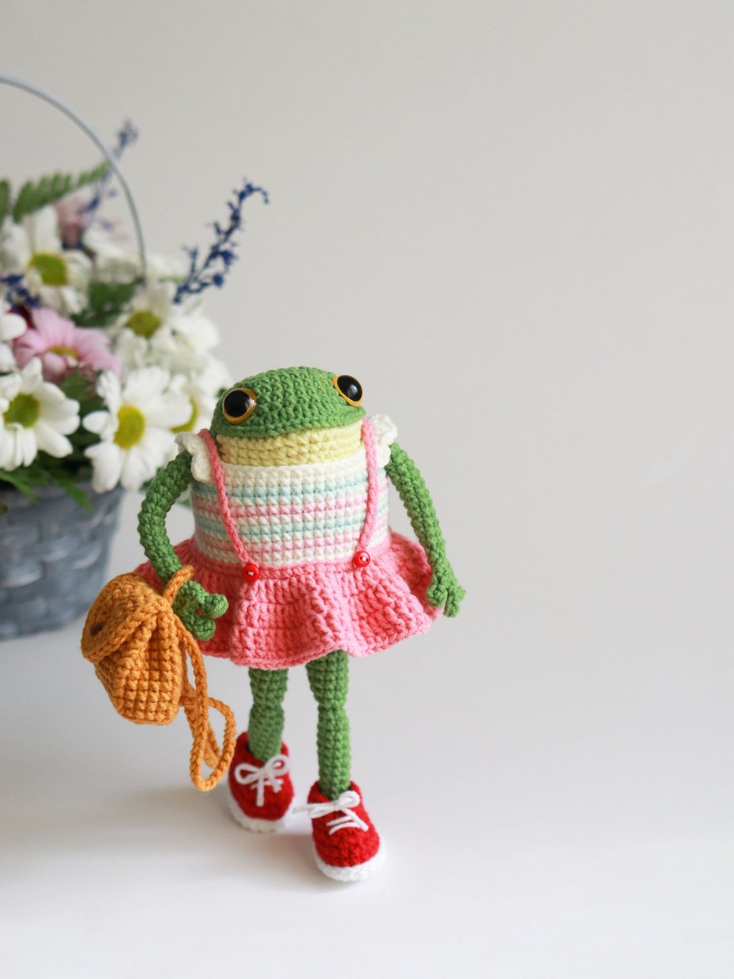 Modèle De Crochet Freddy le Grenouille - Patron du Crochet