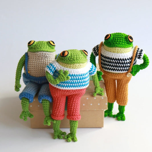 Modèle De Crochet Freddy le Grenouille - Patron du Crochet